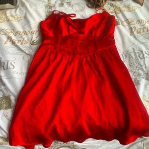 Red Cider dress